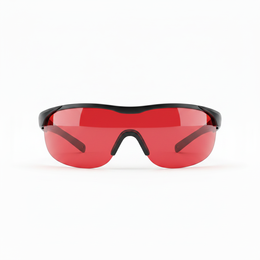 Lab-Grade Red-Lens Glasses